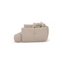 Voir la diapositive 4 : LISA DESIGN Cassiopee - canapé d'angle droit 4 places en tissu texturé