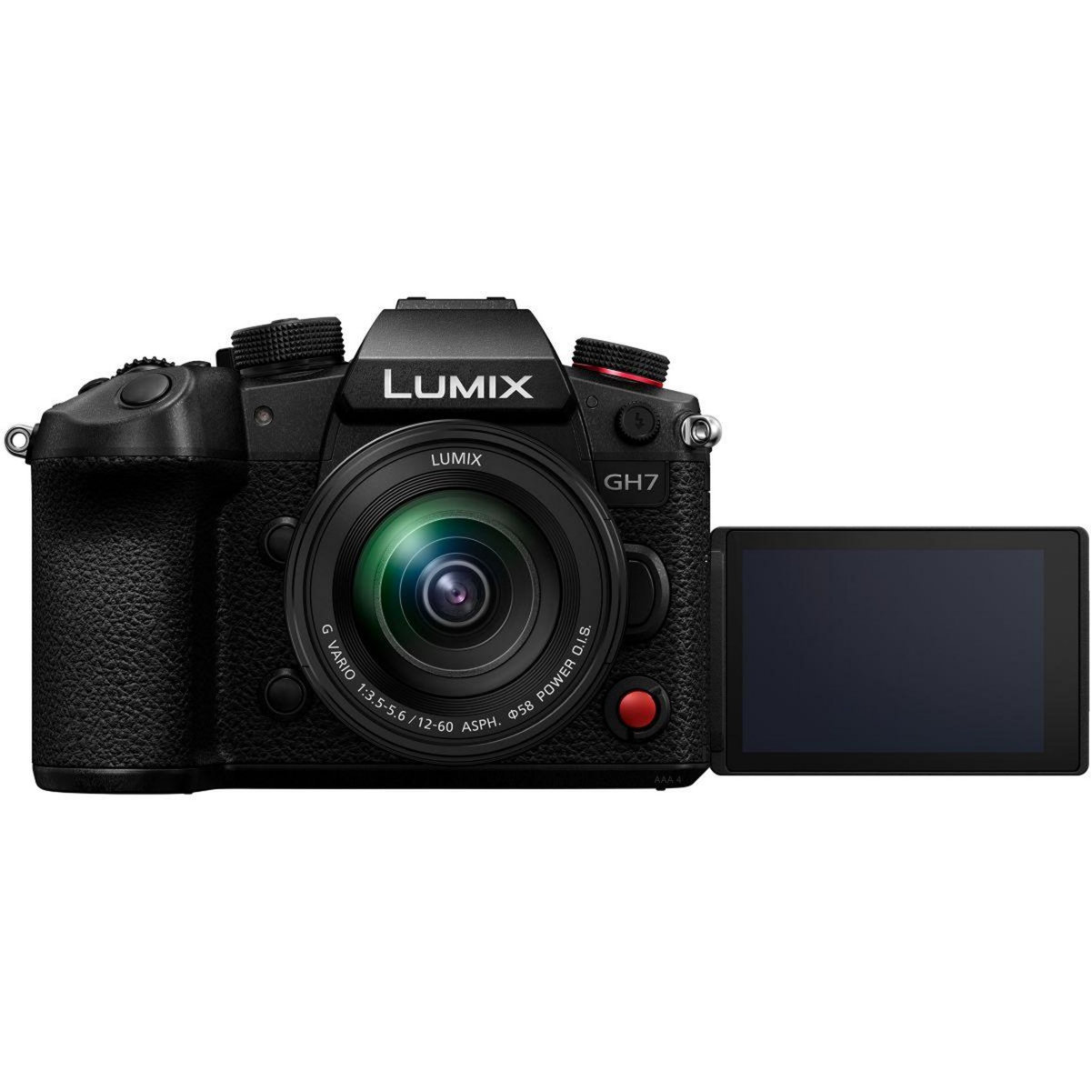 PANASONIC Appareil photo Hybride GH7 noir +12-60mm Lumix