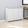 Voir la diapositive 1 : VIDAXL Buffet Blanc 102x33x75 cm Bois d'ingenierie