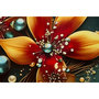 Voir la diapositive 5 : Paris Prix Tableau Imprimé  Butterfly I  70x100cm Multicolore