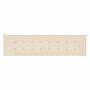 Voir la diapositive 4 : VIDAXL Coussin de banc de jardin beige 200x50x3 cm tissu oxford