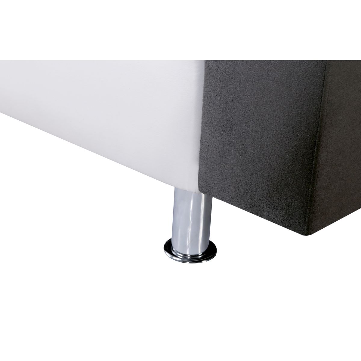 Canapé d'angle 4-5 places fixe avec LED - TOMY - Angle gauche