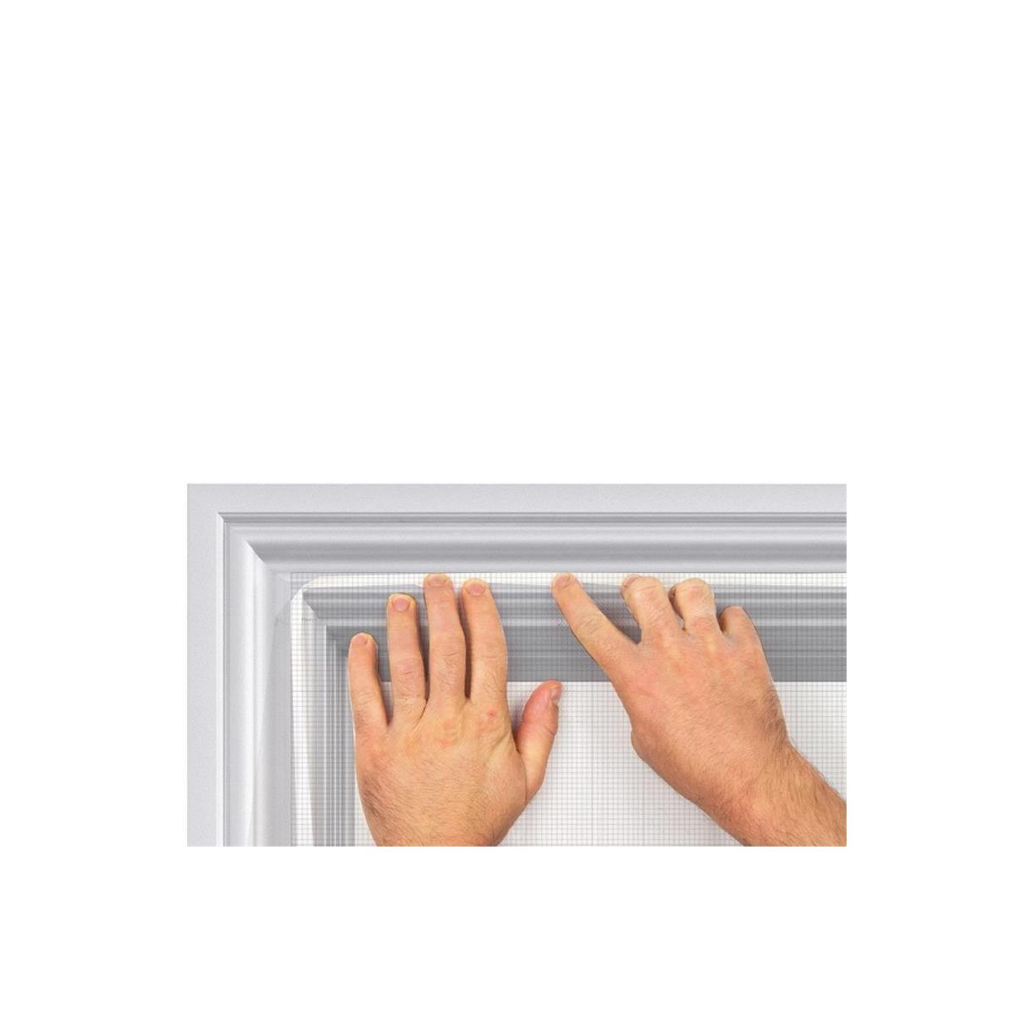 Voir la diapositive 4 : Je cherche une idee Moustiquaire à Découper  Porte  220cm Blanc