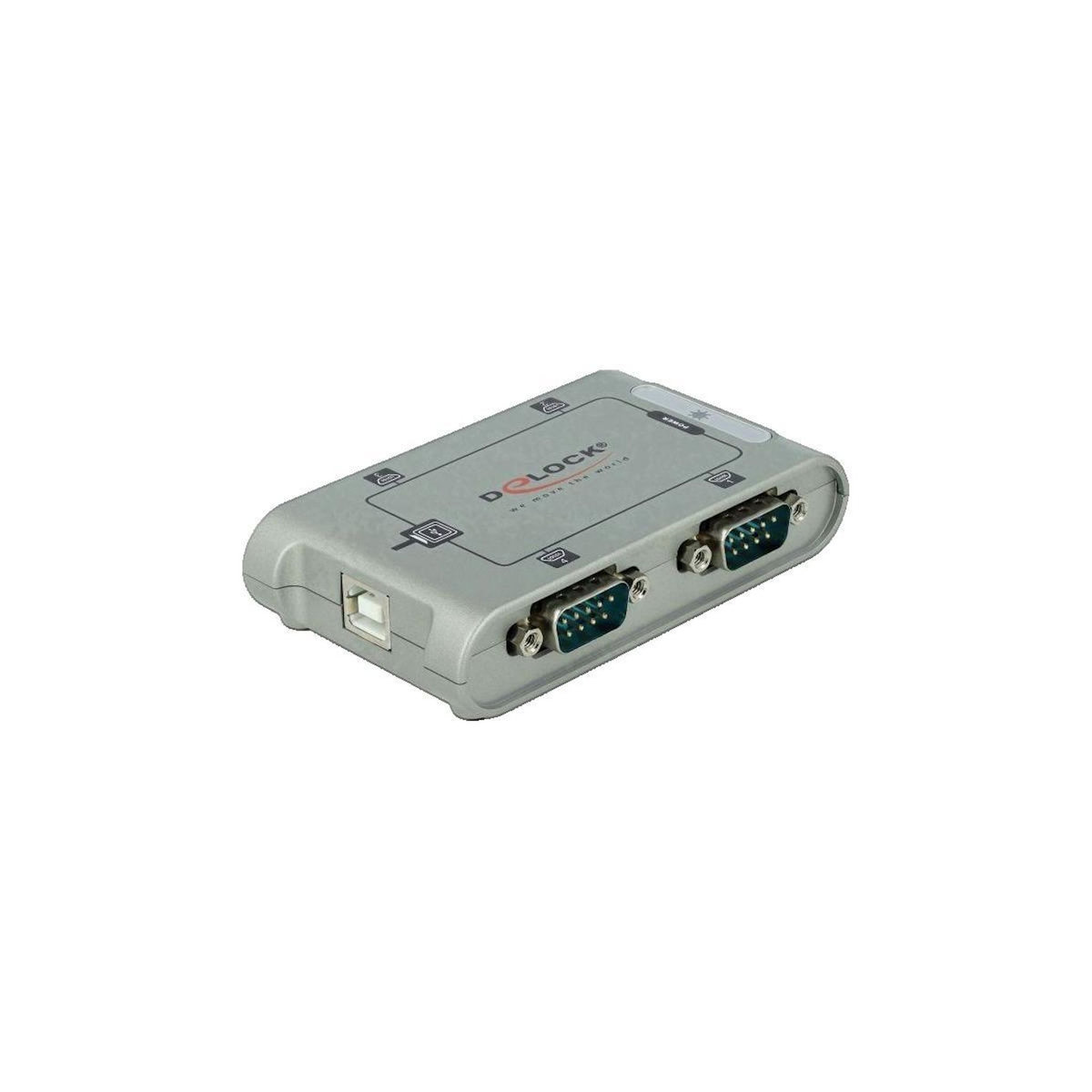 DeLock Hub USB DeLOCK 4 Ports Argent