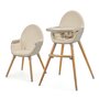 Voir la diapositive 1 : KINDERKRAFT Chaise haute 2en1 fini 2 pratique et confortable