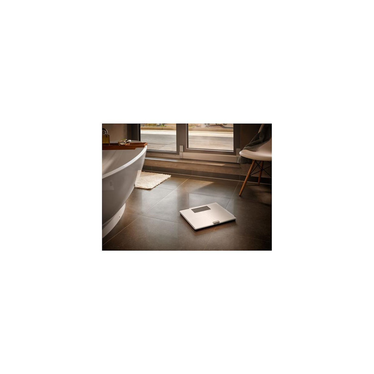Soehnle Soehnle Shape Sense Connect 200 Rectangle Argent Pèse-personne électronique