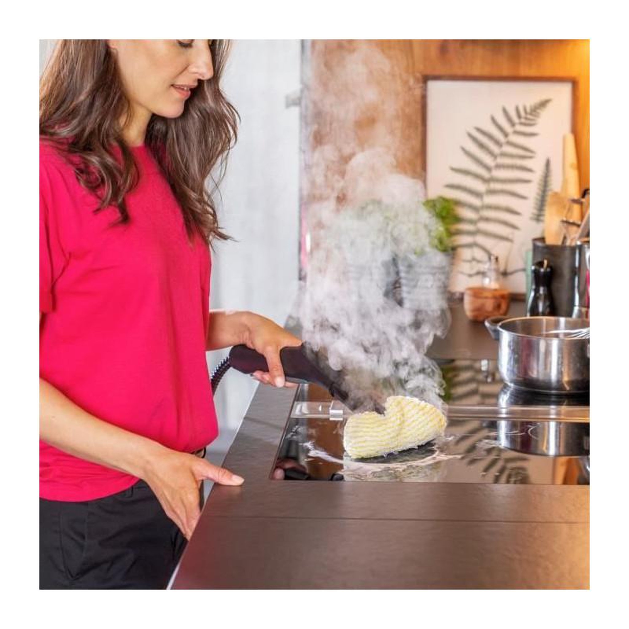 Voir la diapositive 6 : KARCHER Lingettes et serpillères Microfibre x2 buse à main nettoyeur vapeur SC