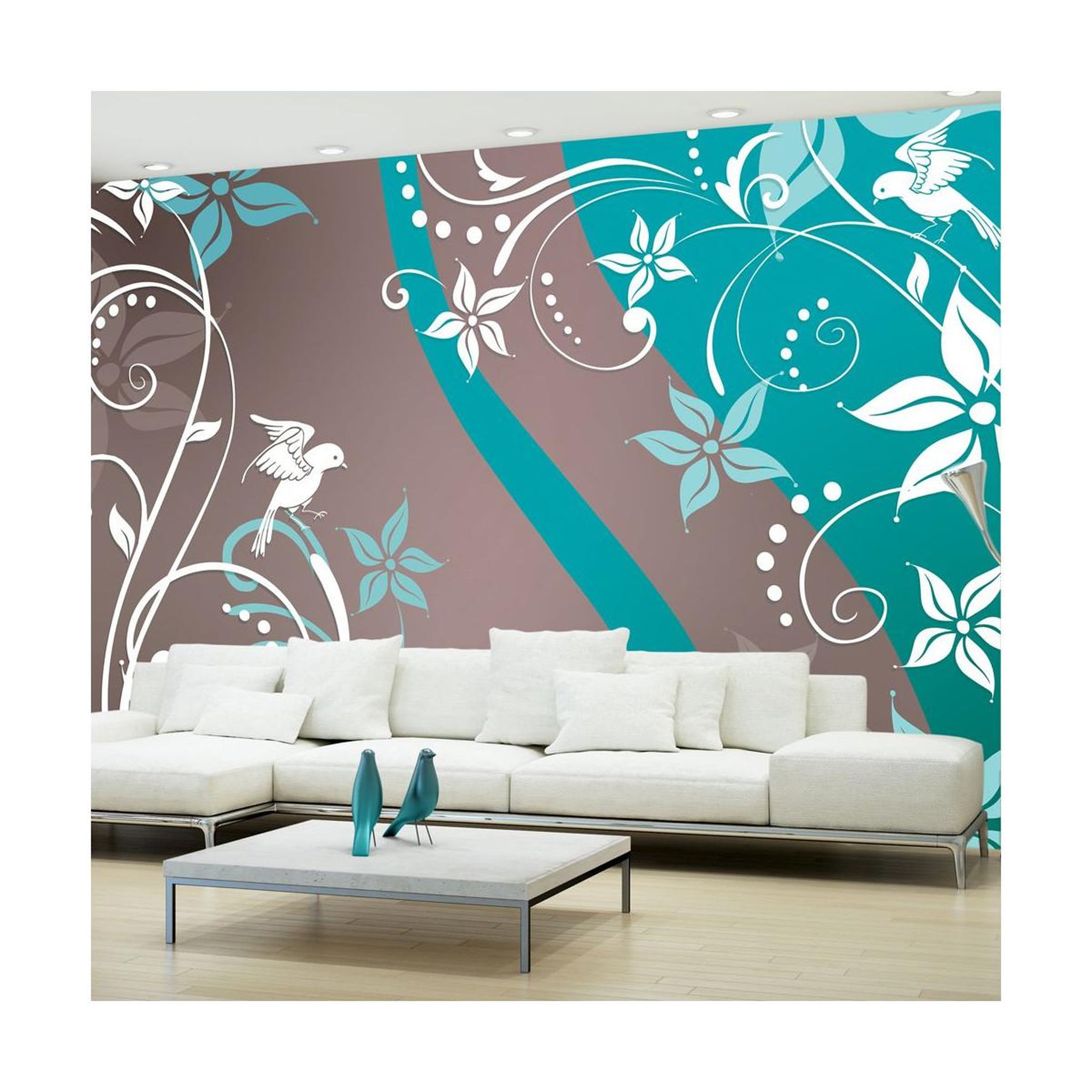 Voir la diapositive 1 : Paris Prix Papier peint  floral fantasy iii
