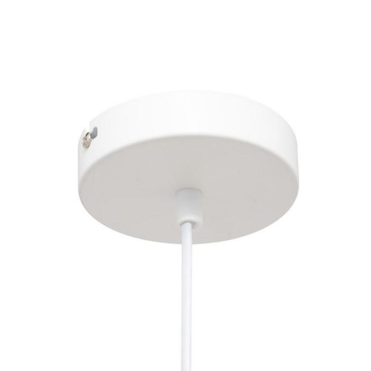 ATMOSPHERA Lampe Suspension en Verre  Travis  25cm Blanc