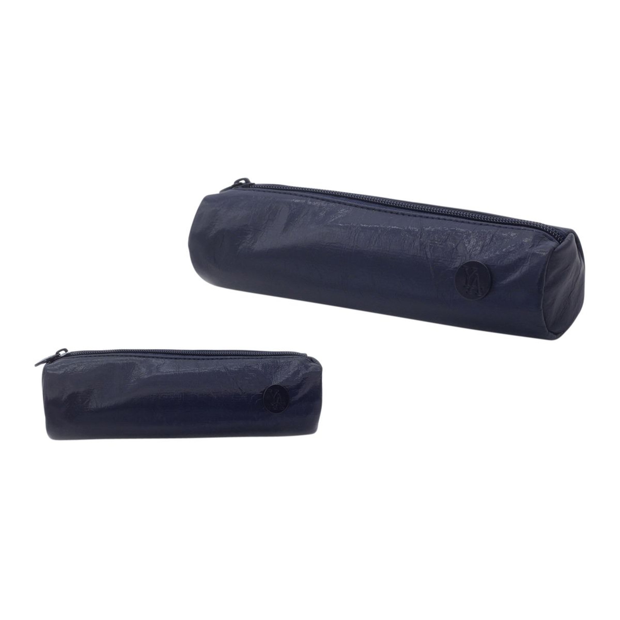 Voir la diapositive 4 : YOUNG'S ATTITUDE Trousse scolaire ronde synthétique bleu marine