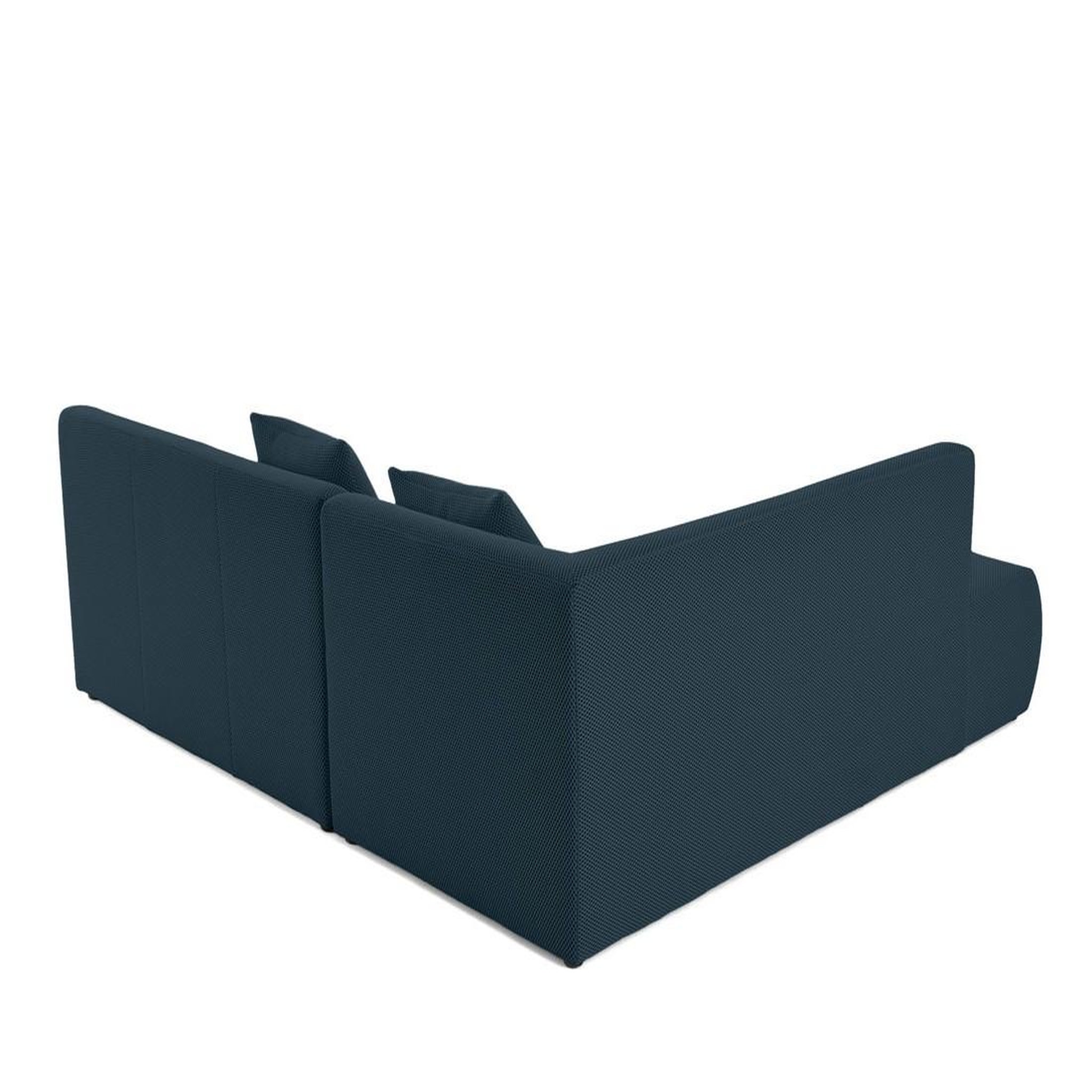Voir la diapositive 4 : LISA DESIGN Onyx - canapé modulable d'angle gauche - 5 places - en tissu mailles 3d