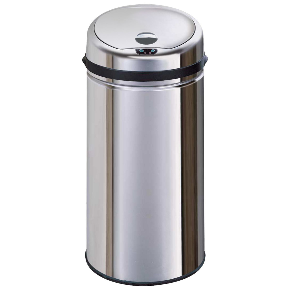 KITCHEN MOVE Poubelle automatique 42 L Chrome Luxe ARTIC