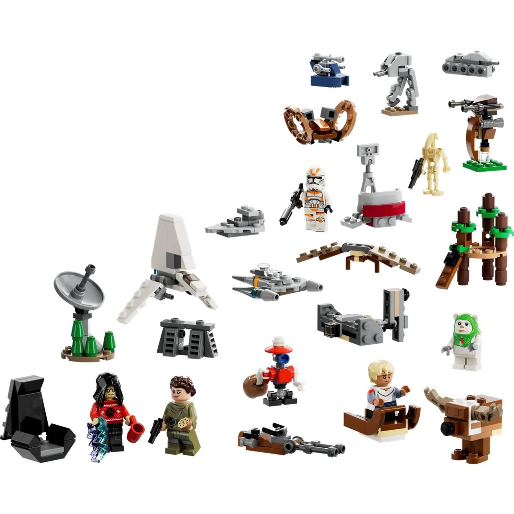 Voir la diapositive 2 : LEGO Star Wars Le calendrier de l'Avent 2023