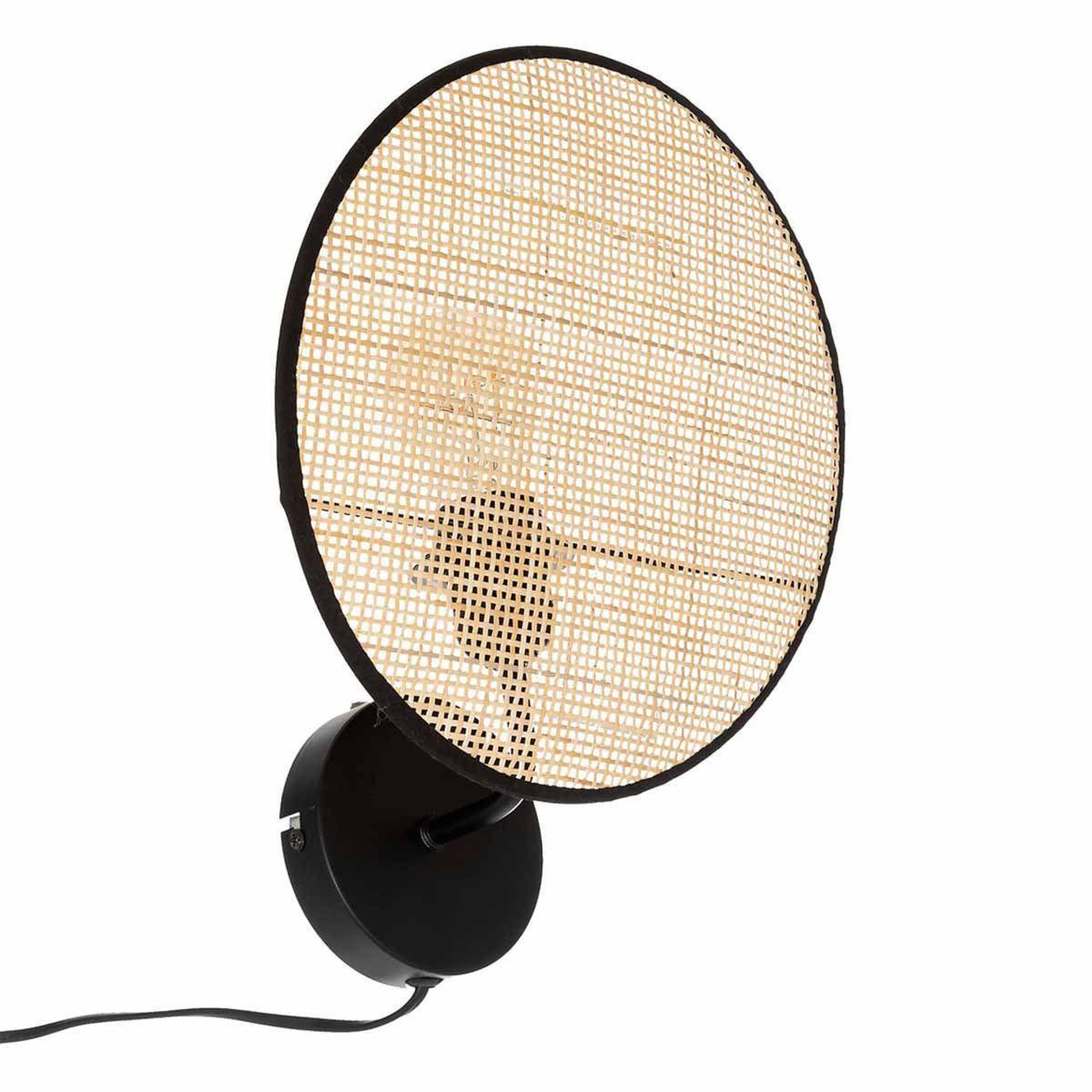 Voir la diapositive 1 : ATMOSPHERA Applique murale en métal  olme  32cm beige
