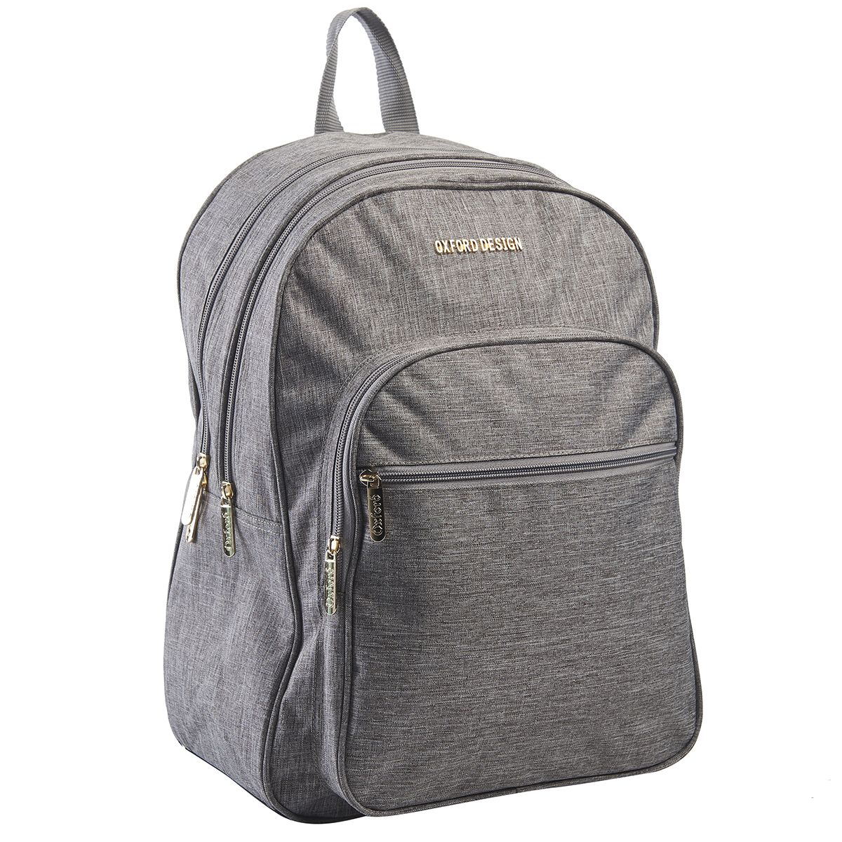 OXFORD Sac à dos 2 compartiments grise