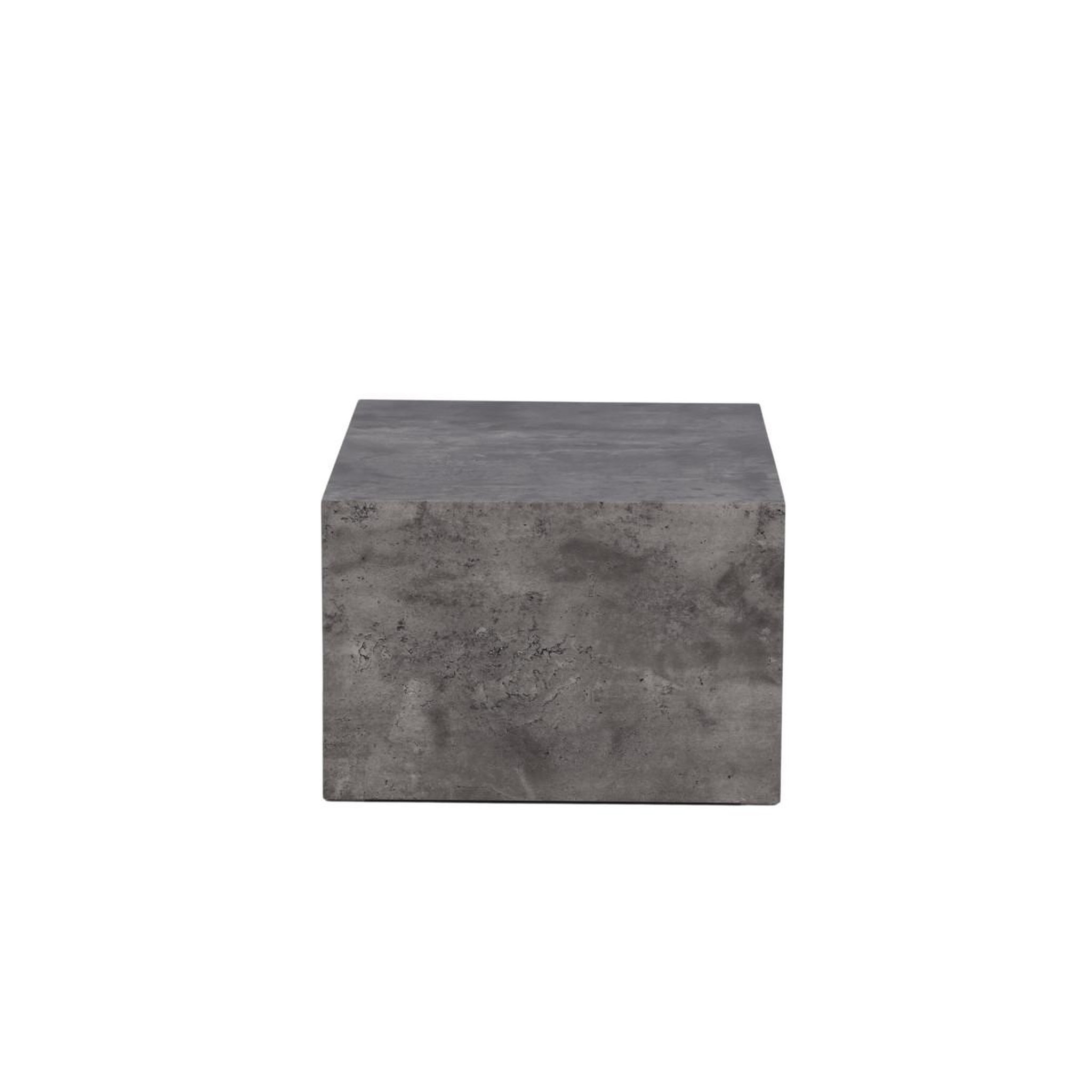 Voir la diapositive 2 : Paris Prix Table basse imitation marbre  york  80cm gris foncé
