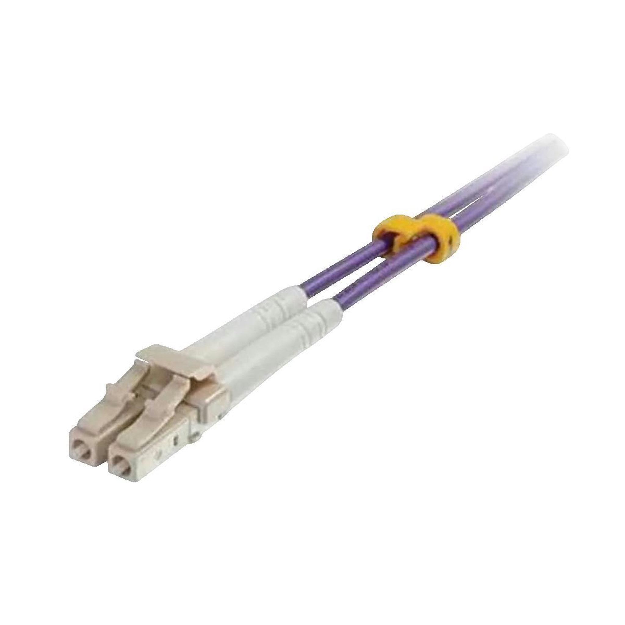 Voir la diapositive 2 : C2G Câble réseau C2G 2 mètres fibre optique violet