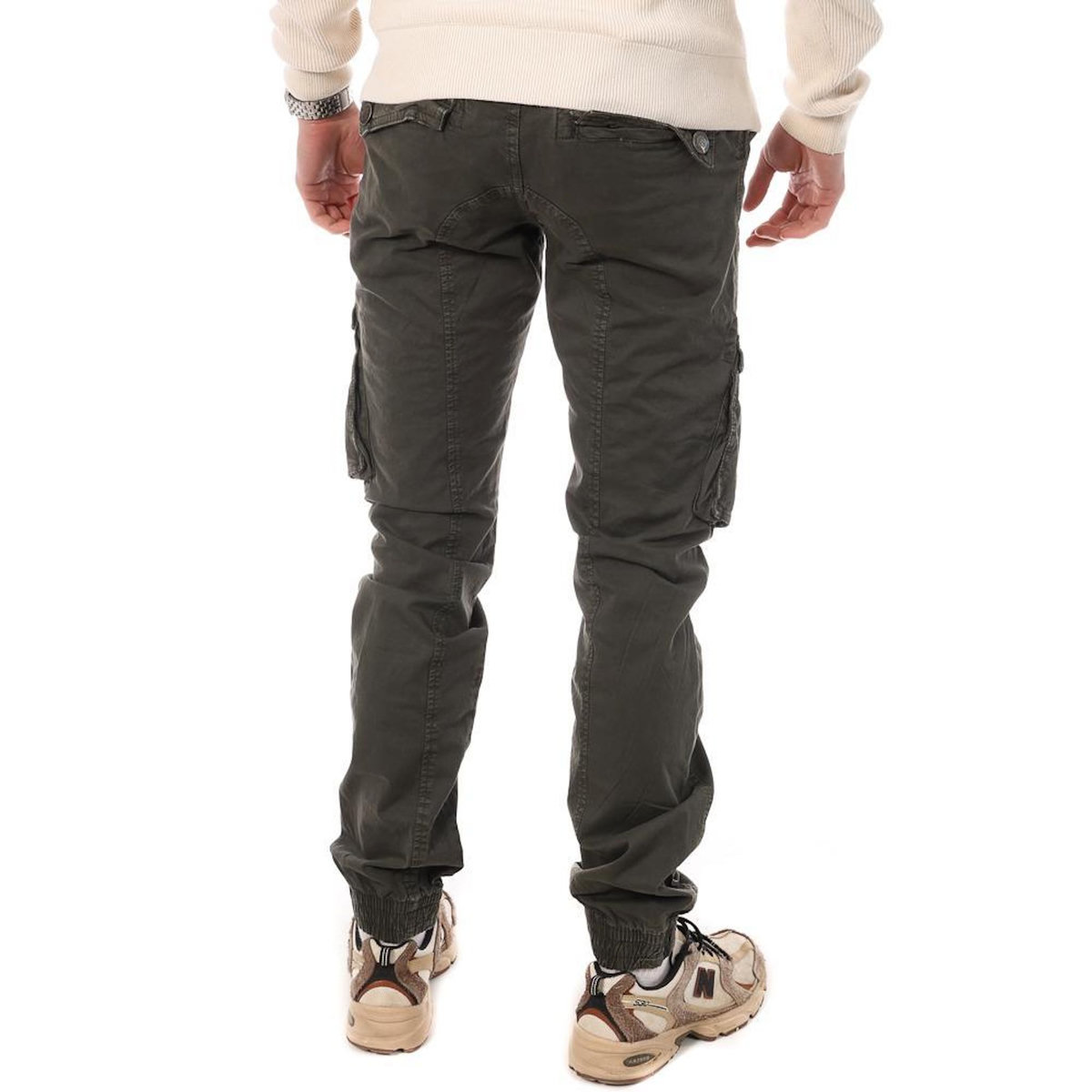PANAME BROTHERS Pantalon Gris Homme Paname Brothers JORDAN