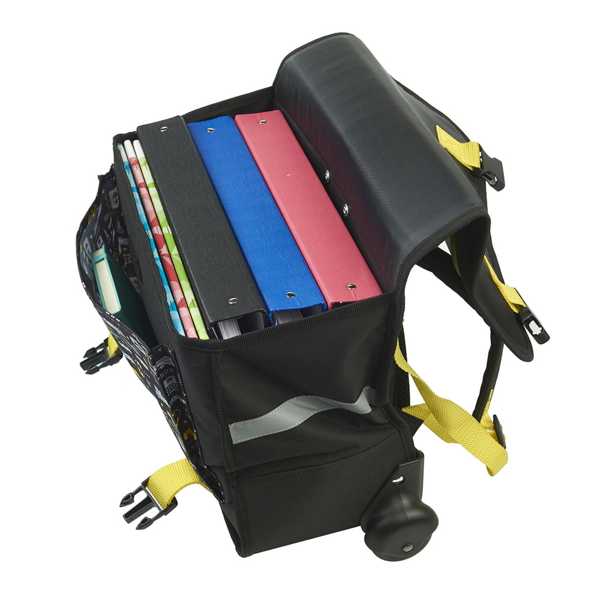 DC COMIC'S Cartable à roulettes noir BATMAN