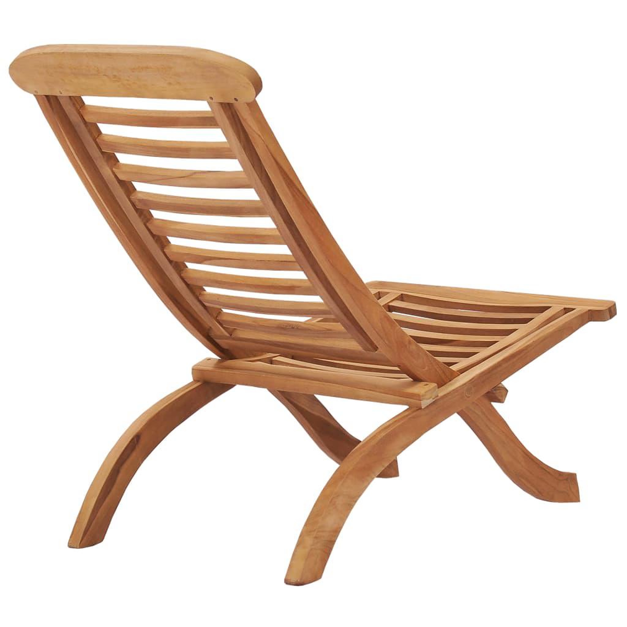 Voir la diapositive 4 : VIDAXL Chaise pliante 50x90x69 cm en bois massif de teck