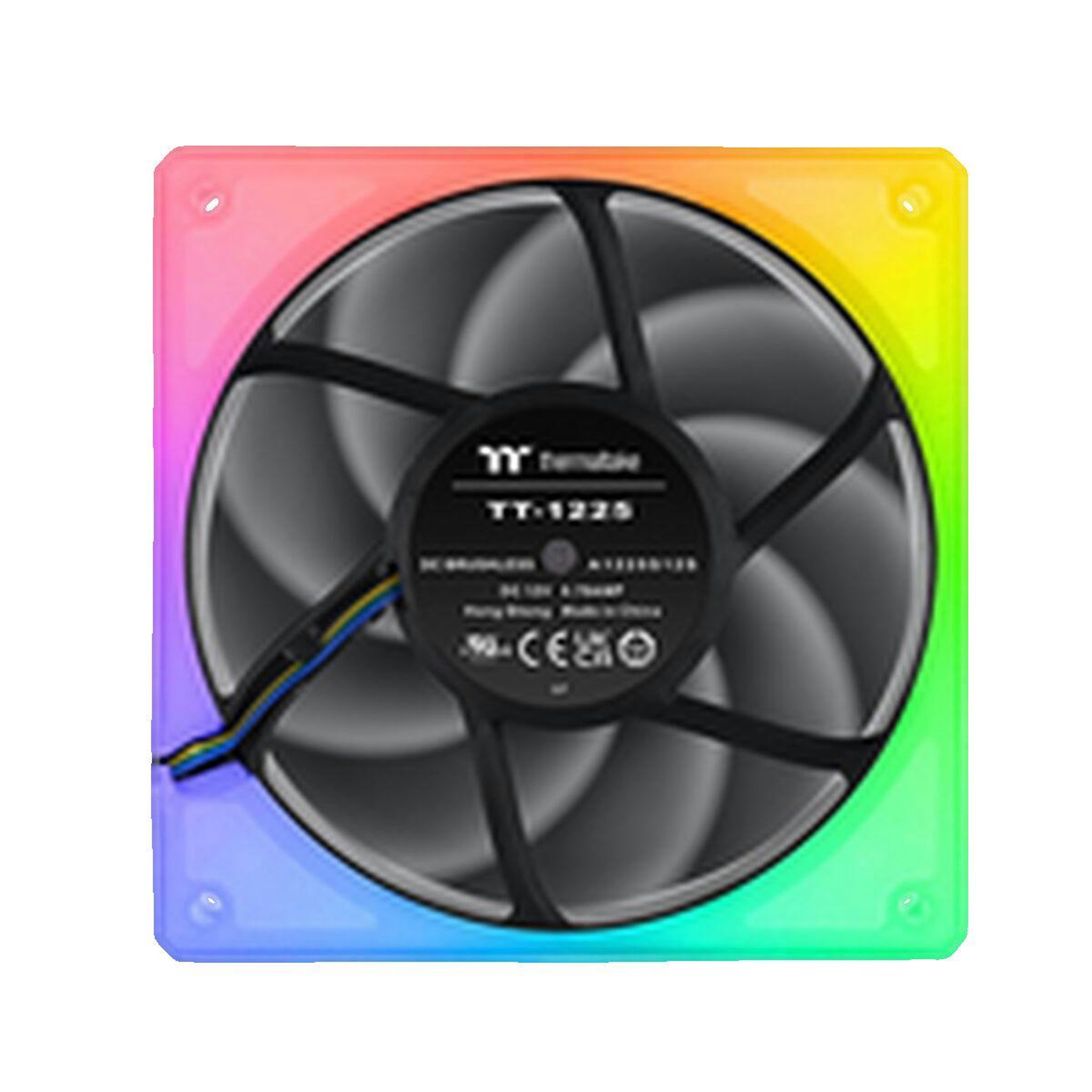 Voir la diapositive 2 : Thermaltake Ventilateur Thermaltake TT TOUGHFAN 12 RGB Radiator 120x120x25