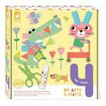 Juratoys-Janod Coffret creatif decoupage et collage 4 ans
