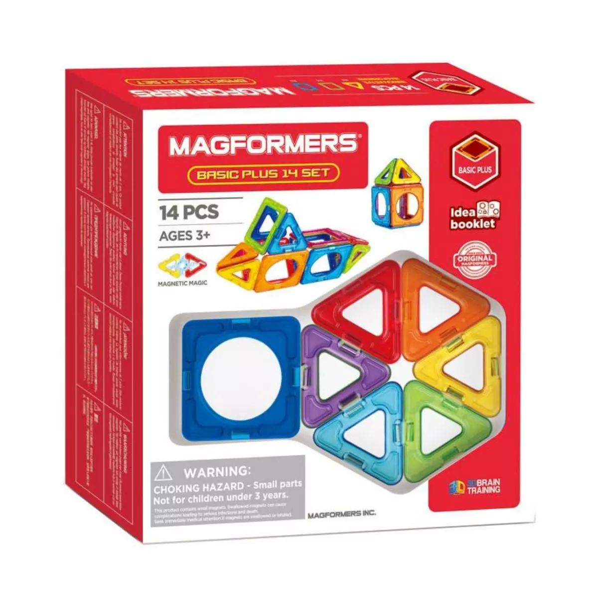 MAGFORMERS Magformers Basic set Plus, 14 pcs.