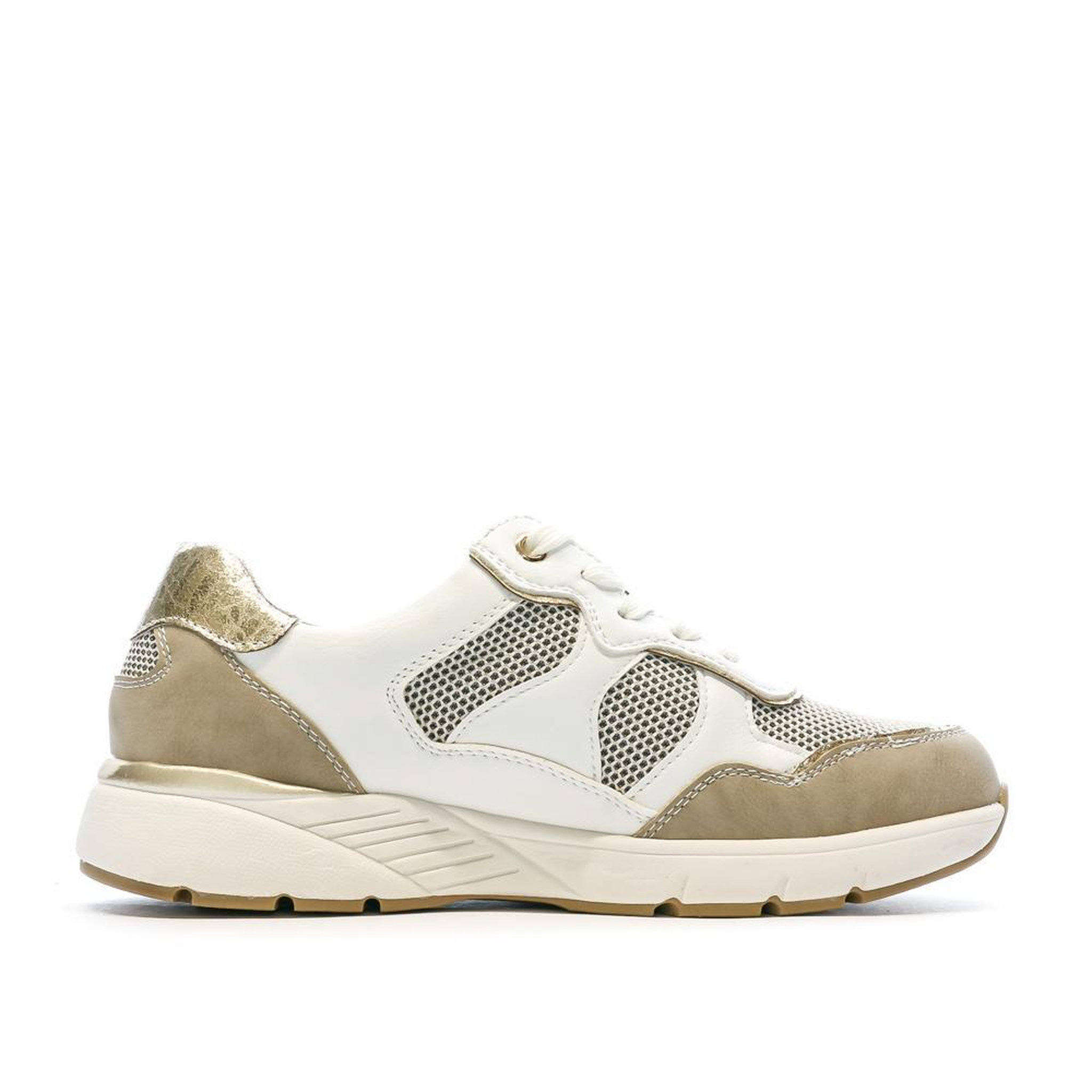 Voir la diapositive 2 : RELIFE Baskets /Beige Femme Relife Jabiole