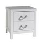 Voir la diapositive 3 : Paris Prix Pack - Lit Enfant, Chevet & Armoire 2 Portes  Lewis  Blanc