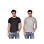 Voir la diapositive 1 : Black et Decker Lot de 2 t-shirts homme manches courtes en coton 140gr/m²