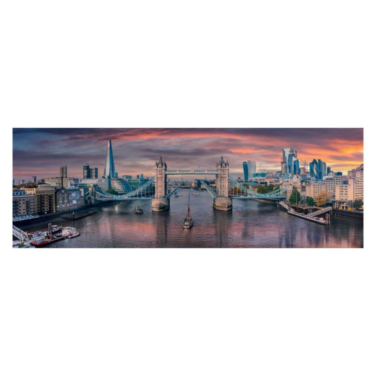 CLEMENTONI Clementoni Jigsaw Puzzle Panorama Across The River Thames, 1000s 39837
