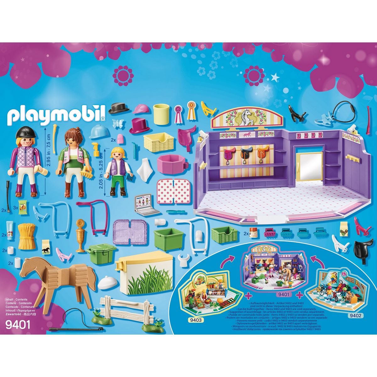 PLAYMOBIL 9401 - City Life - Boutique d'équitation