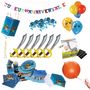Voir la diapositive 1 : Pack Anniversaire vaisselle jetable déco jeux Pirates