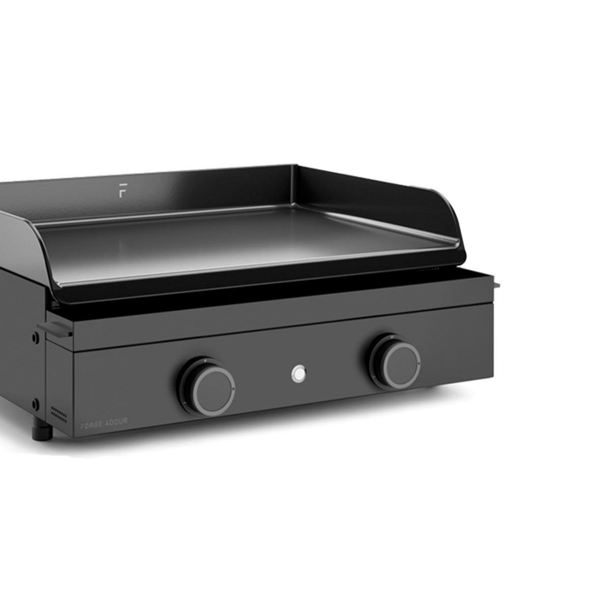FORGE ADOUR Plancha gaz 5.6kw plaque fonte émaillée 57.7x41cm - origing60a