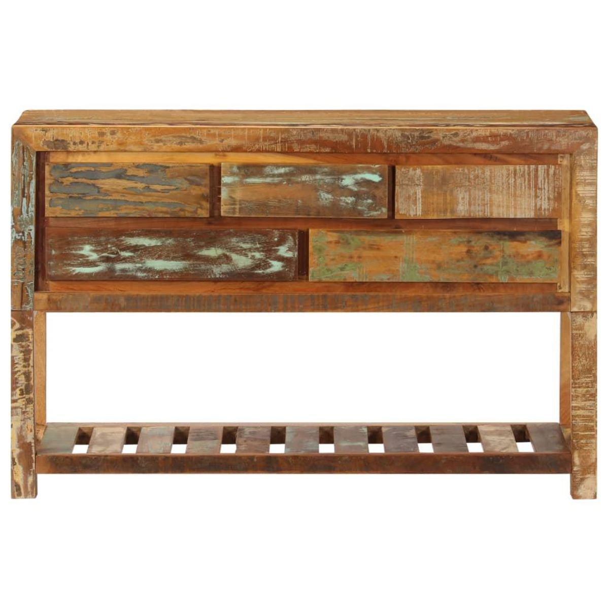 VIDAXL Buffet 120x30x75 cm Bois de recuperation solide