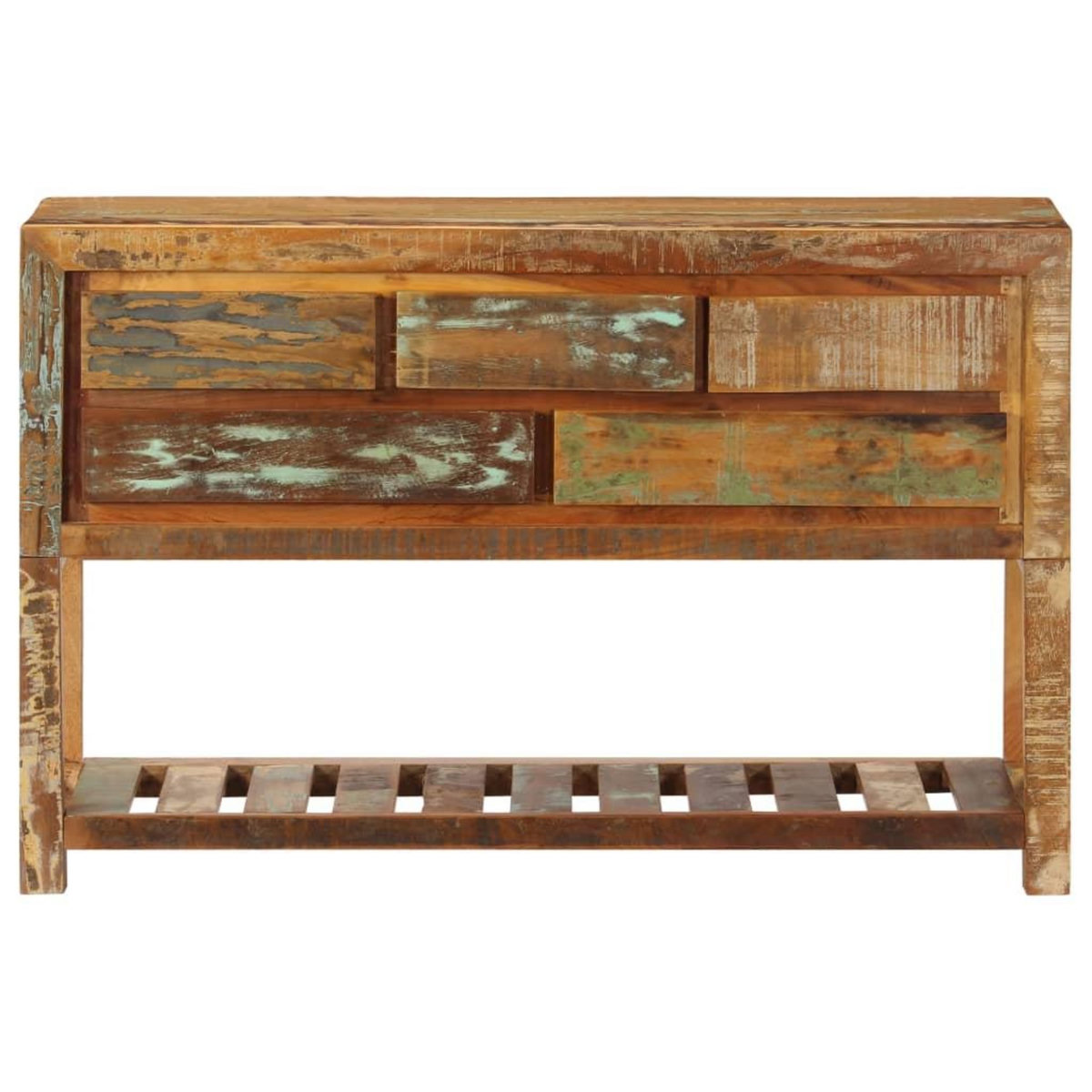 VIDAXL Buffet 120x30x75 cm Bois de recuperation solide