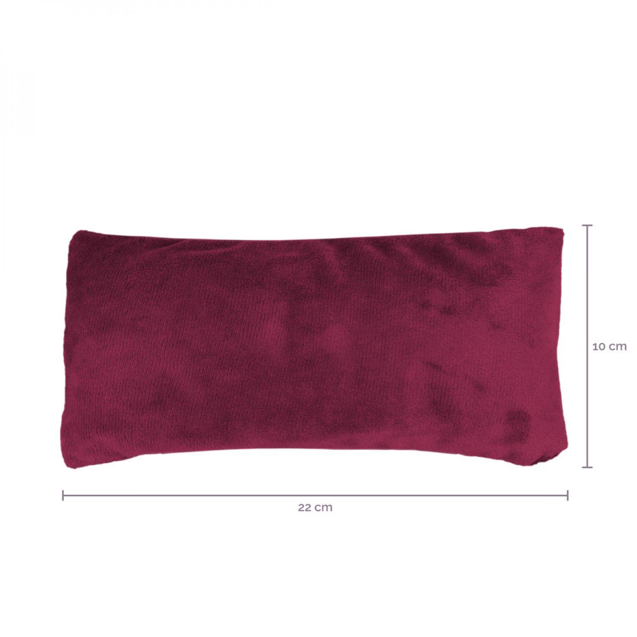 Voir la diapositive 2 : VIVEZEN Bouillotte chauffante ou refroidissante 10 x 22cm déhoussable pour toutes parties du corps