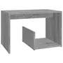 VIDAXL Table d'appoint Sonoma gris 59x36x38 cm Bois d'ingenierie