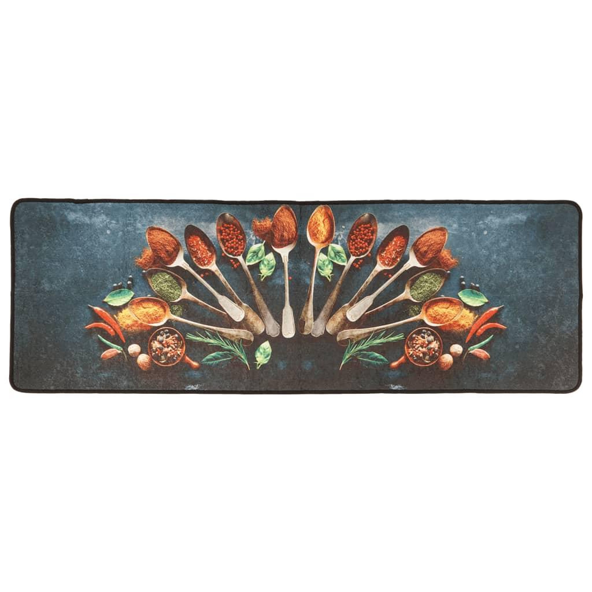 Voir la diapositive 2 : VIDAXL Tapis de cuisine multicolore 60x180 cm lavable antiderapant
