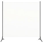 VIDAXL Cloison de separation blanc 175x180 cm tissu