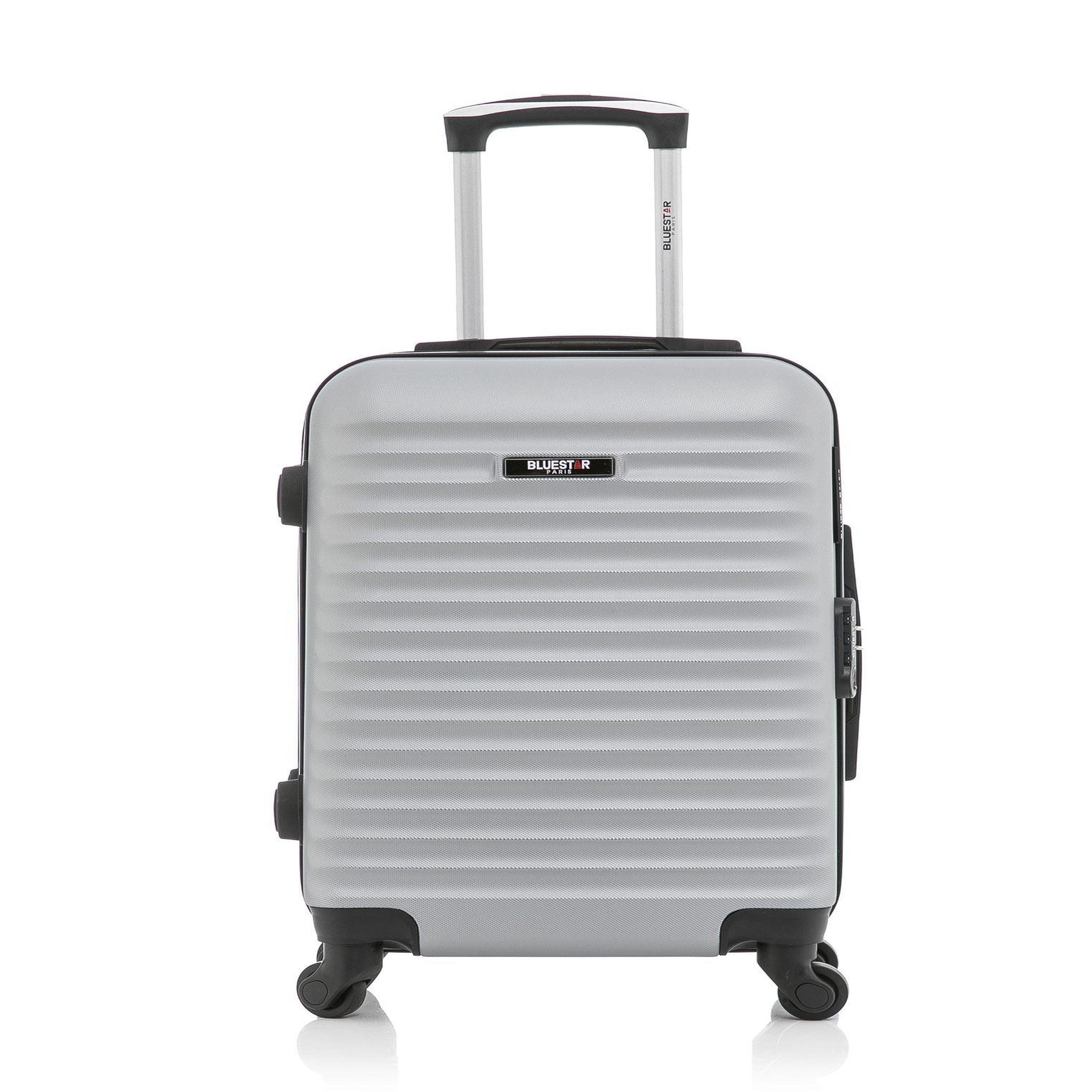 BLUESTAR BLUESTAR - Valise Cabine BRAZILIA 55 cm 4 Roues. Coloris disponibles : Gris, Noir
