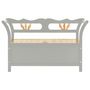 Voir la diapositive 3 : VIDAXL Banc Gris 107x45x75,5 cm Bois de sapin solide