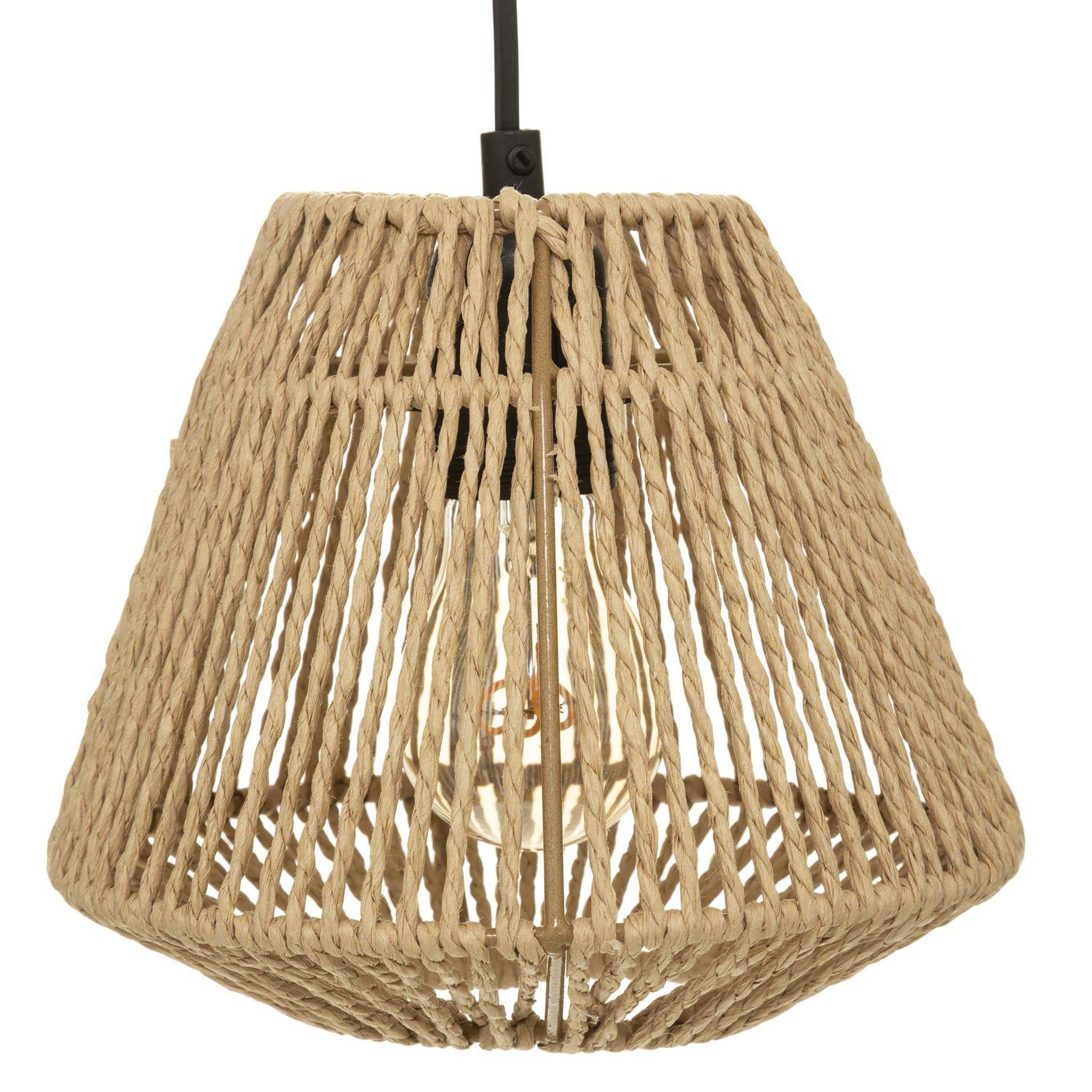 Voir la diapositive 4 : ATMOSPHERA 3 suspensions en corde jily - beige