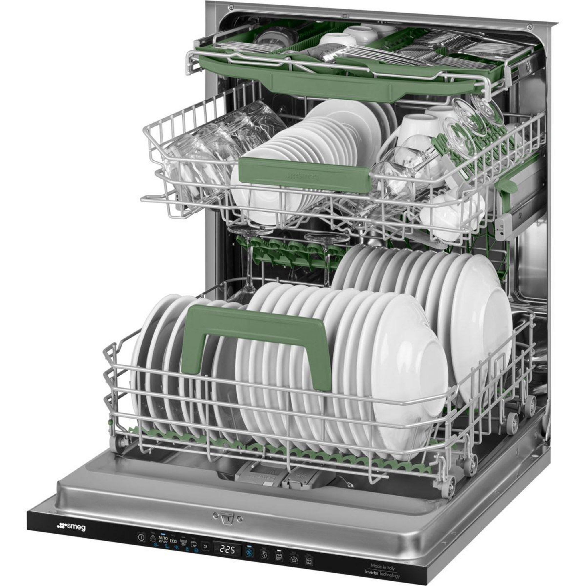 Voir la diapositive 5 : SMEG Lave vaisselle encastrable stl5322b4lfr