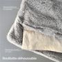 Voir la diapositive 3 : VIVEZEN Coussin, tour de cou chauffant 50 x 12 cm - Cosy - Gris