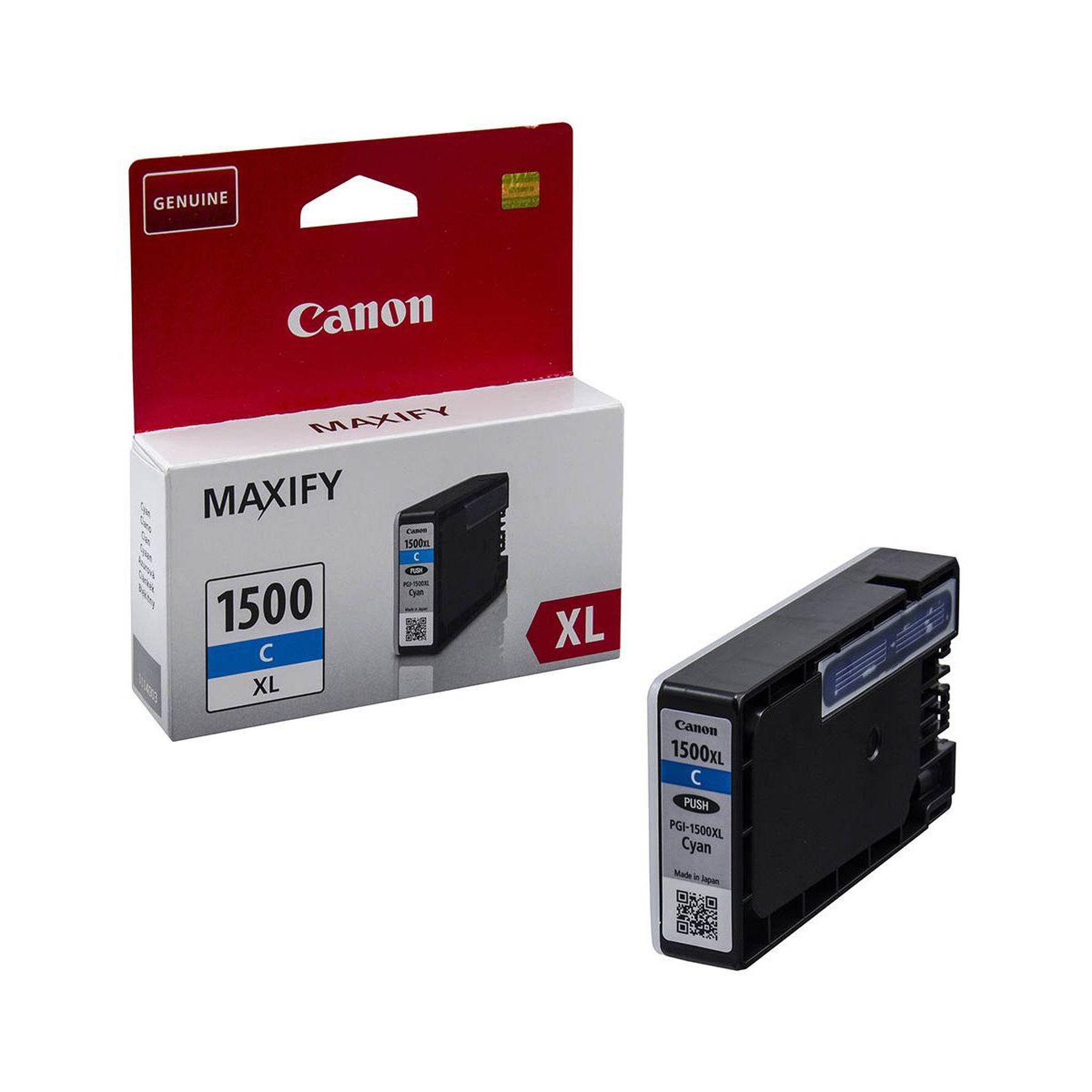 Canon Cartouche d'encre originale pgi-1500 xl cyan haute capacité - 9219b001