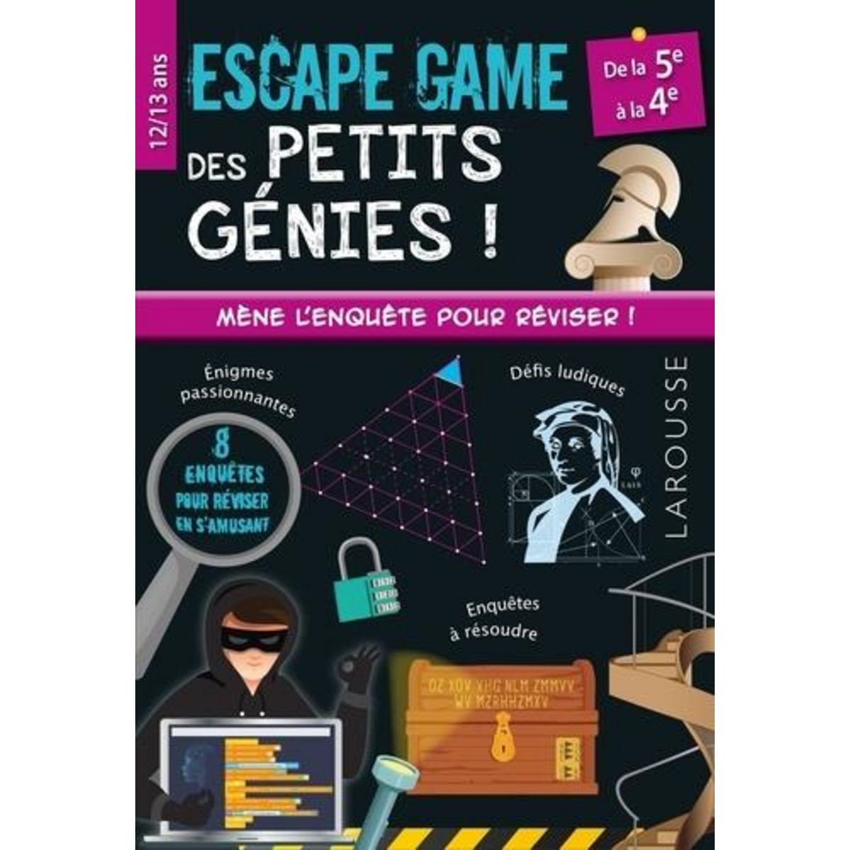 ESCAPE GAME DES PETITS GENIES ! DE LA 5E A LA 4E, Civet Jean-Baptiste
