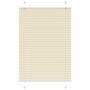 Voir la diapositive 4 : VIDAXL Store plisse creme 90x150 cm largeur du tissu 89,4 cm polyester