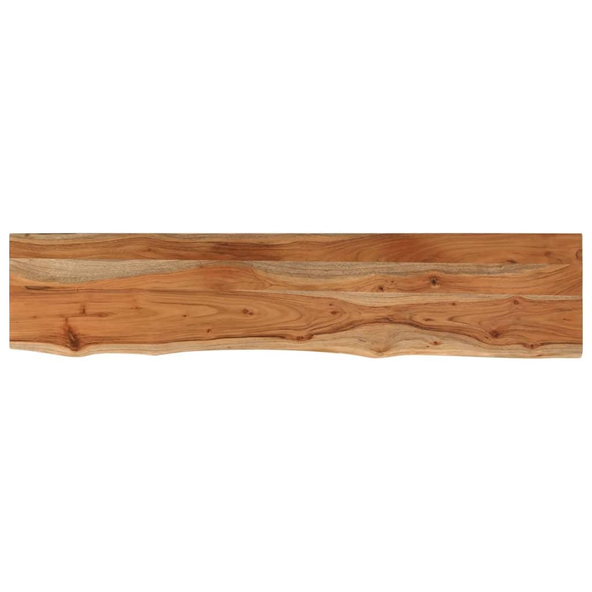 Voir la diapositive 2 : VIDAXL Dessus de table 160x30x3,8 cm rectangulaire bois massif acacia