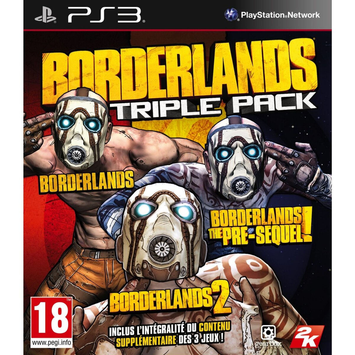 Borderlands Triple Pack - PS3